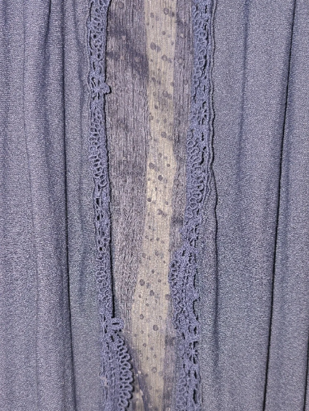 Free‎ People Navy Blue Peasant Blouse